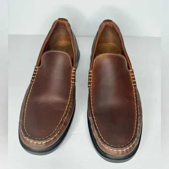 Cole Haan Grand OS Brown Leather Loafers Men 111.5 - Picture 2 of 7